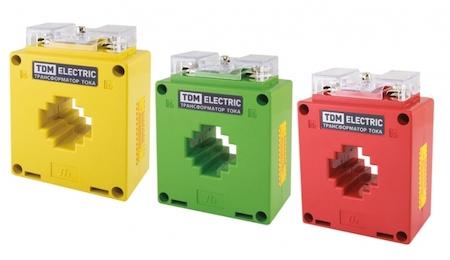 TDM ELECTRIC SQ1101-0214 Трансформатор тока измерительный ТТН  40/300/5-5VA/0,5 (3 шт., color) TDM